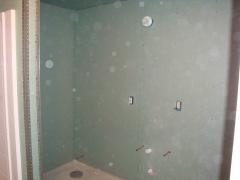 bathroom under construction