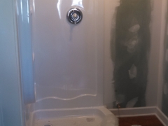 new shower