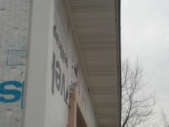 garage entrance roof