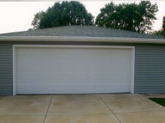 finished garage