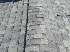 repaired roof