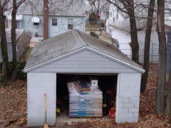 old garage roof