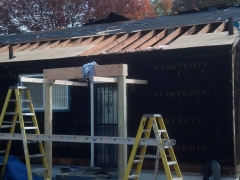 roof under repair